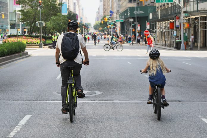 Best Bike Riding Tour In NYC Streets | NYC Summer Street