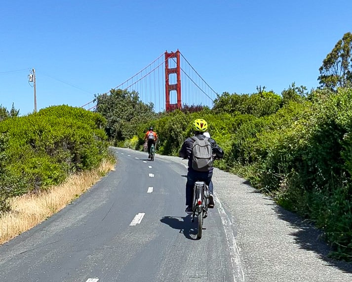 Biking, the perfect way to get around San Francisco without using a car